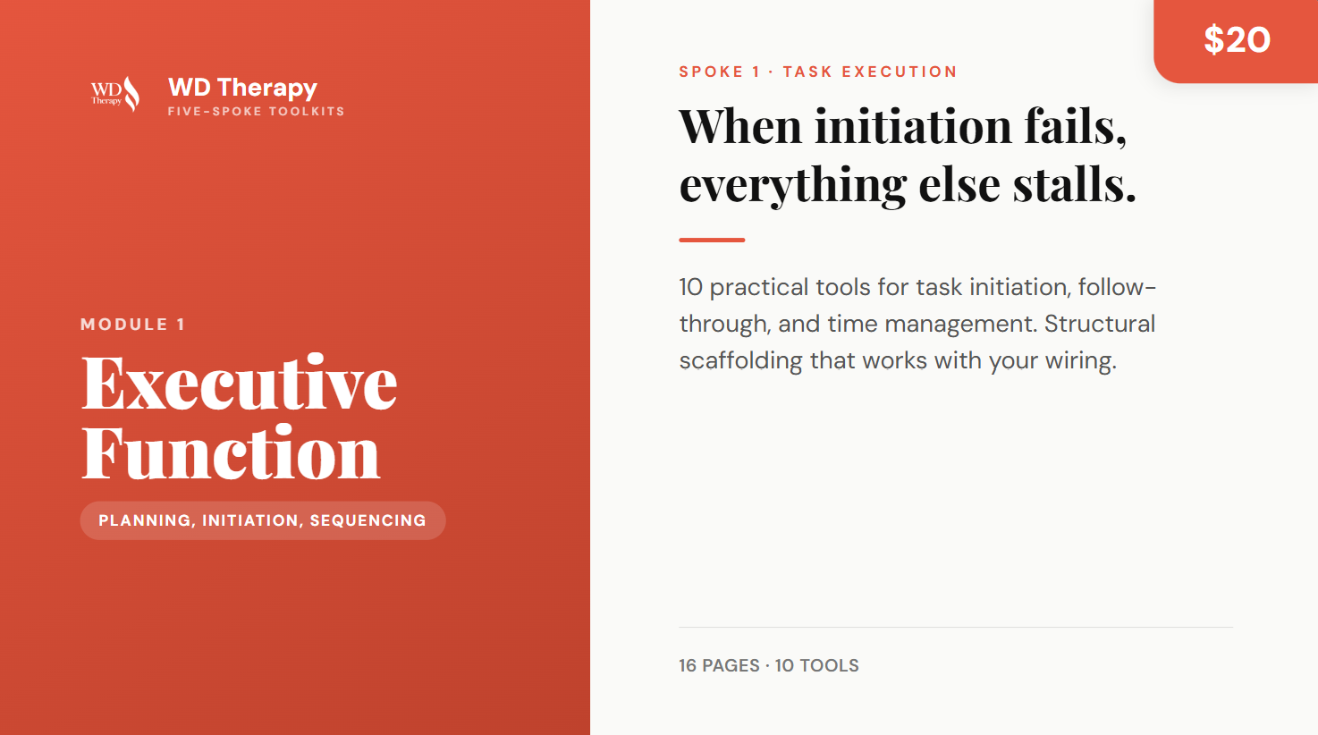 Module 1 : Executive Function Toolkit