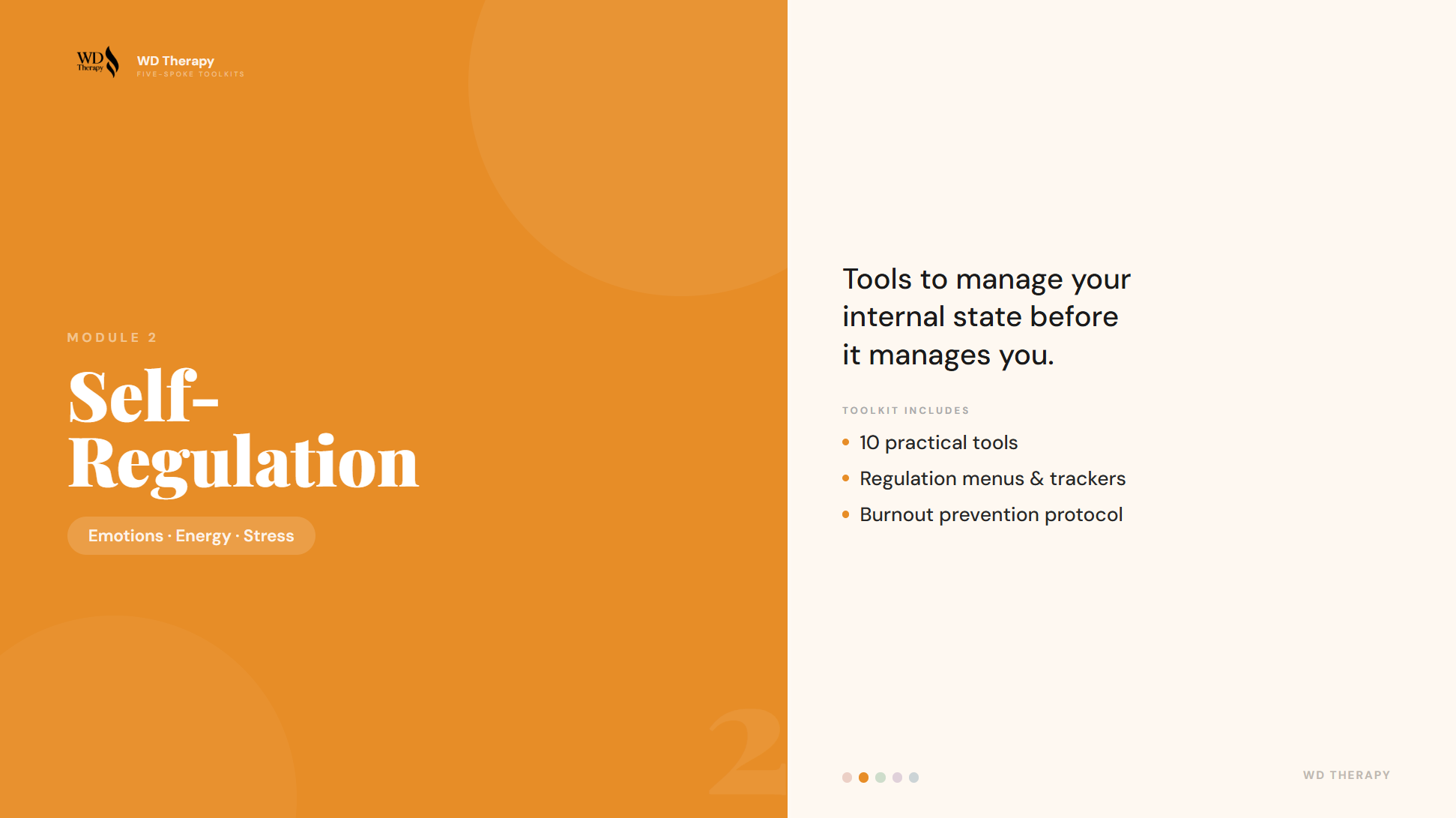 Module 2: Self-Regulation Toolkit