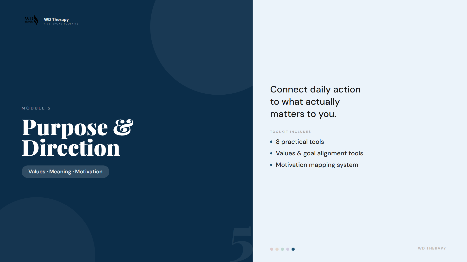 Module 5: Purpose & Direction