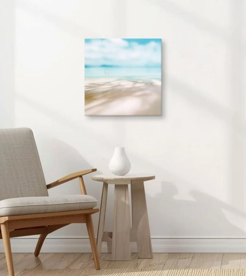 Summer Haze Canvas Wall Art – Nature Print