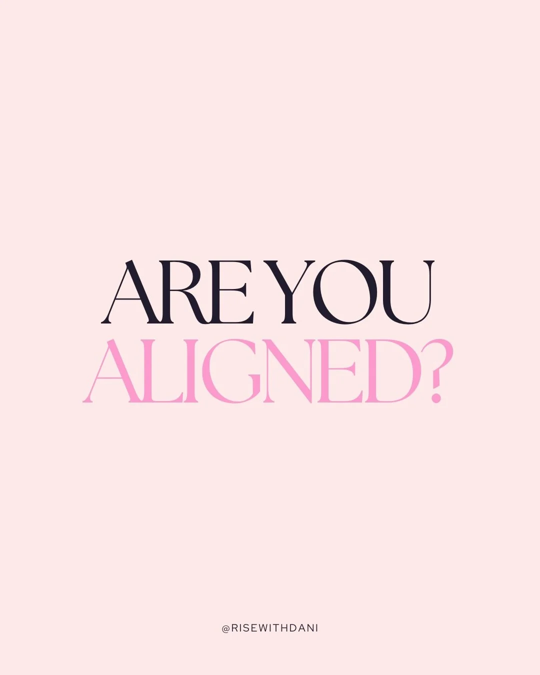 For a long time I was chasing a dream that wasn&rsquo;t mine. Checking off boxes I didn&rsquo;t really care about. To only end up at the end and feel more lost and unaligned than ever before.

My life shifted when I started chasing what made me feel 