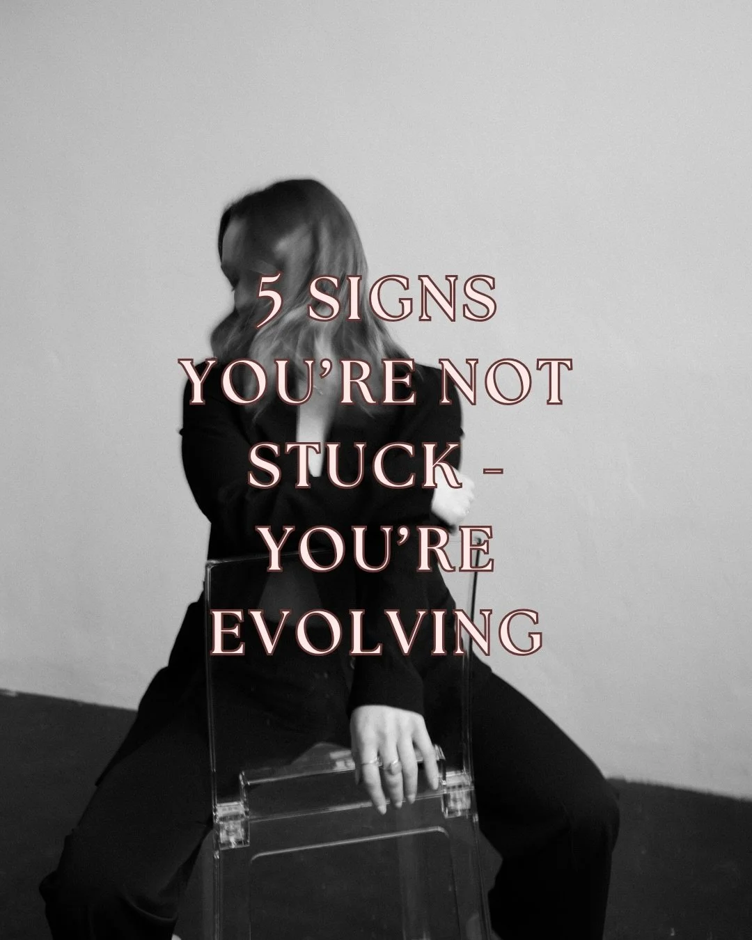 Here are a few signs you&rsquo;re not as &ldquo;stuck&rdquo; as you think you are. Which one do you resonate with the most? 1,2,3,4 or 5?