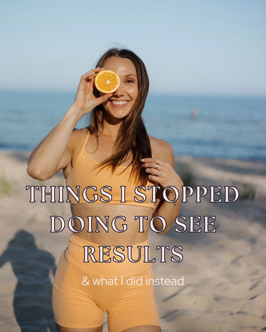 The biggest shift in my journey?

Doing less, but with intention &amp; learning how to stay connected to my body 💪🏼