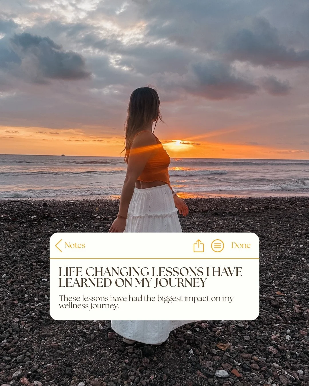 Life changing wellness lessons with the biggest impact 💫