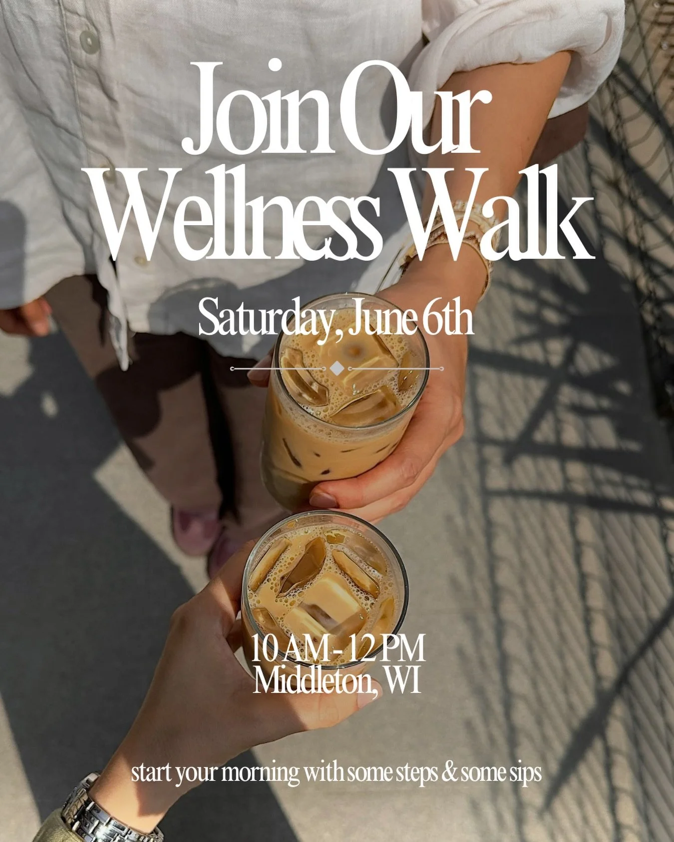 Local friends: We&rsquo;re romanticizing our morning walk this Saturday and you&rsquo;re invited 🌳💌

If you could use a routine refresh along with a lil girl time, we&rsquo;re hosting a casual community walk and we want you there!

Jordan (Kairos C