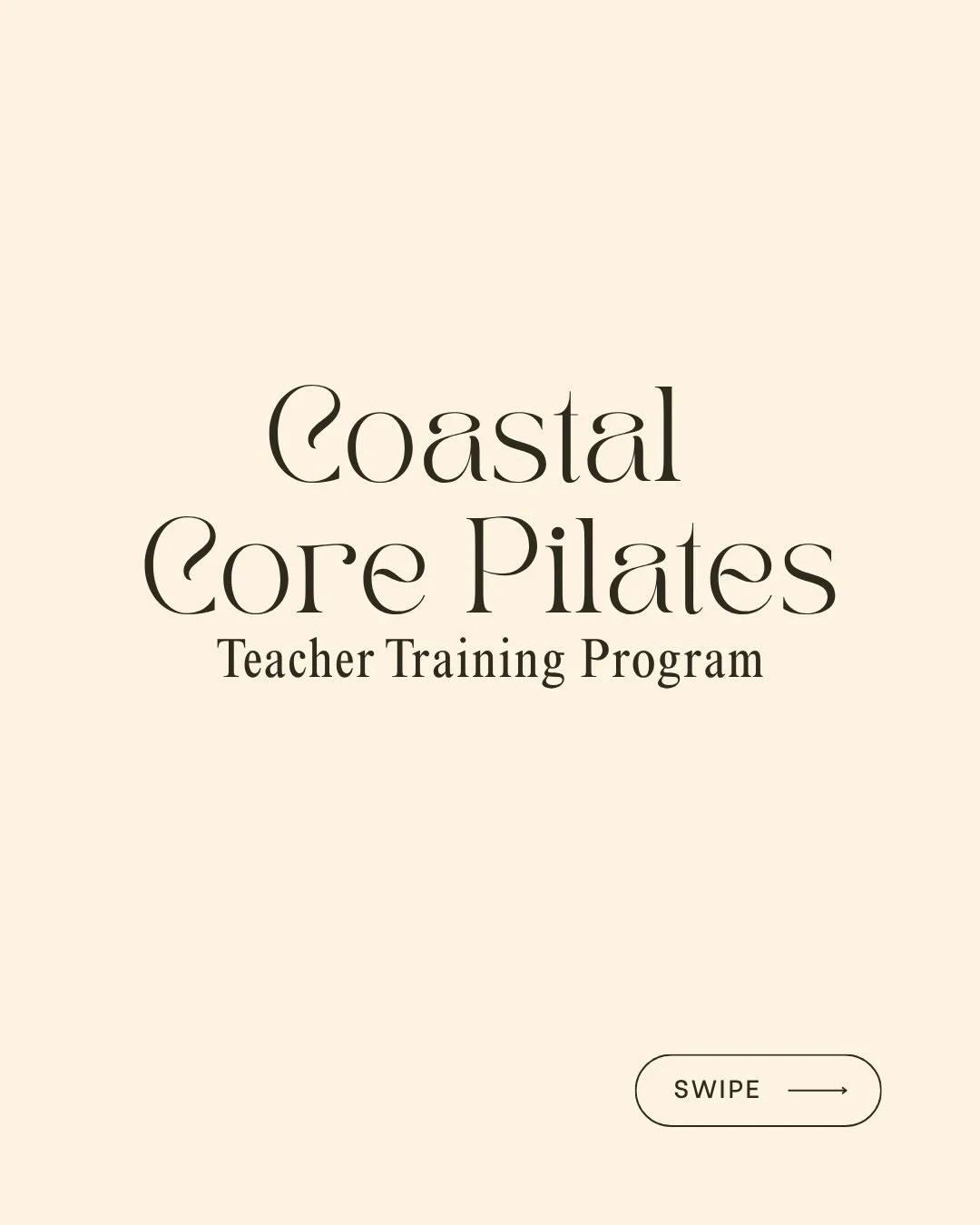 It&rsquo;s that time! Coastal Core Pilates Teacher Training round two is starting in August ☀️ 
Save $300 w/ our early bird pricing now until 4/15! Spots are limited, don&rsquo;t wait ⏱️
DM or email us for more info!