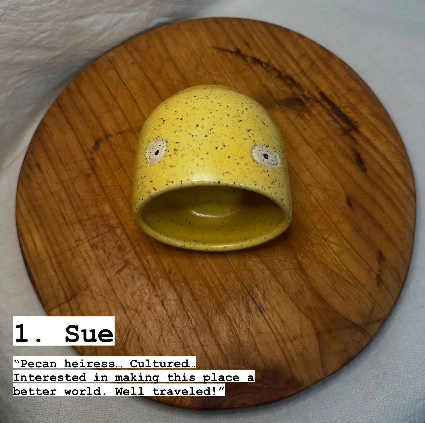 ⚡️ FOR SALE ⚡️

Salty bois and baes! Also known as salt cellars or salt pigs, these charming vessels provide easy access to one of the earth&rsquo;s greatest minerals.

They&rsquo;re single and ready to mingle. And yes these quips are actual personal