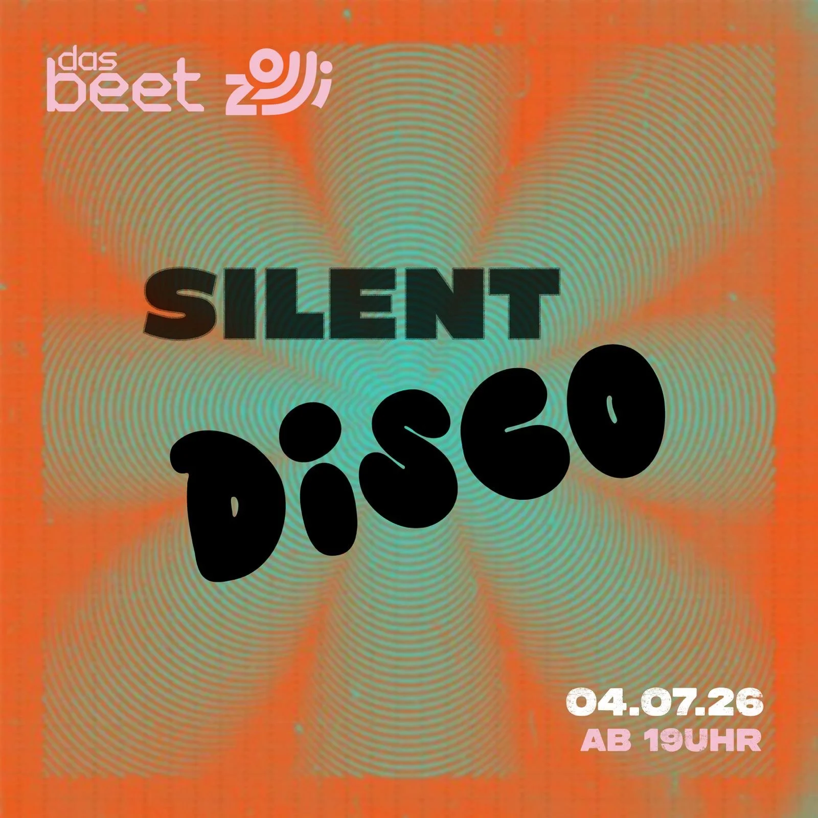 Silent Disco im Beet