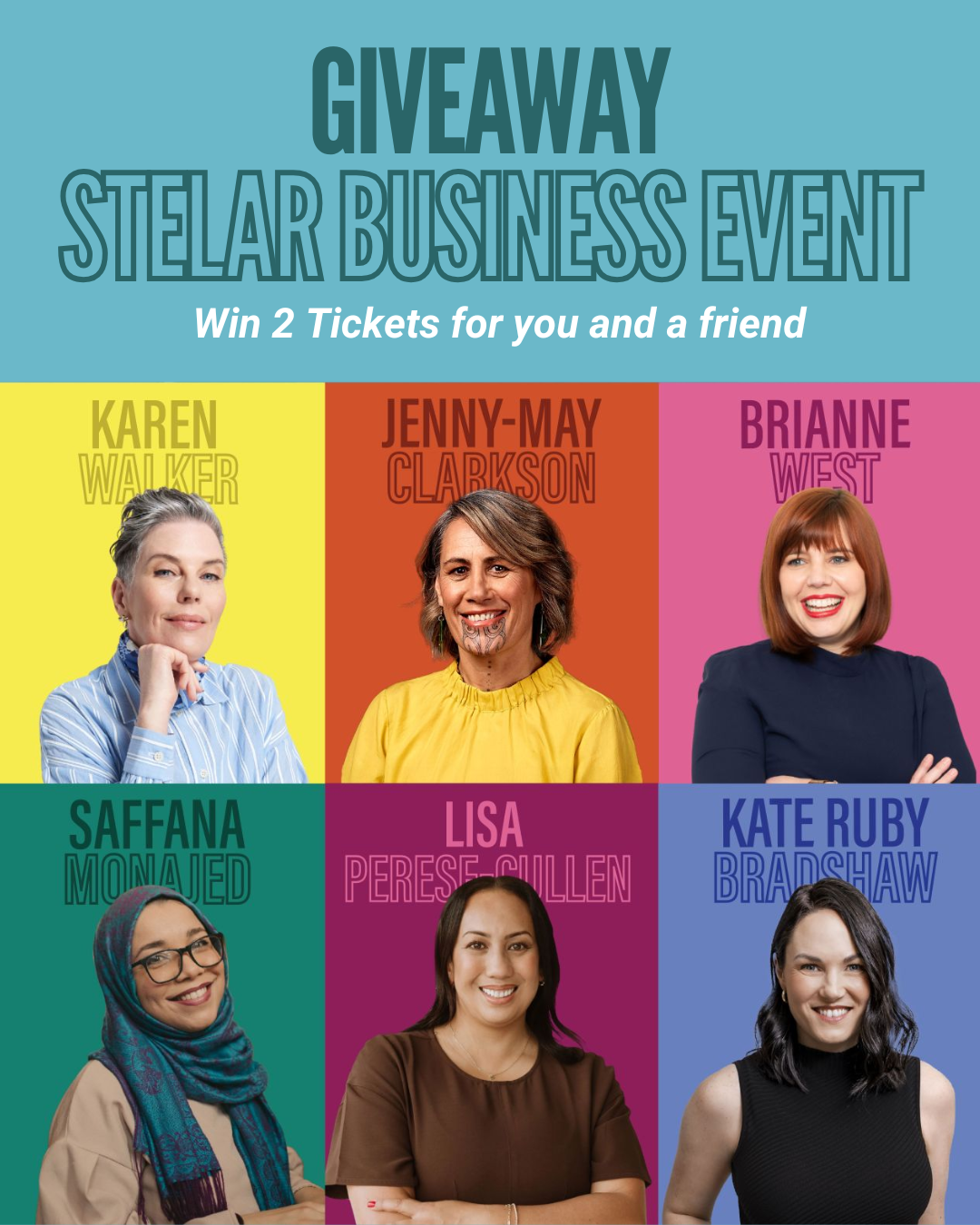 Win 2 Tickets to the Stelar Business Event!