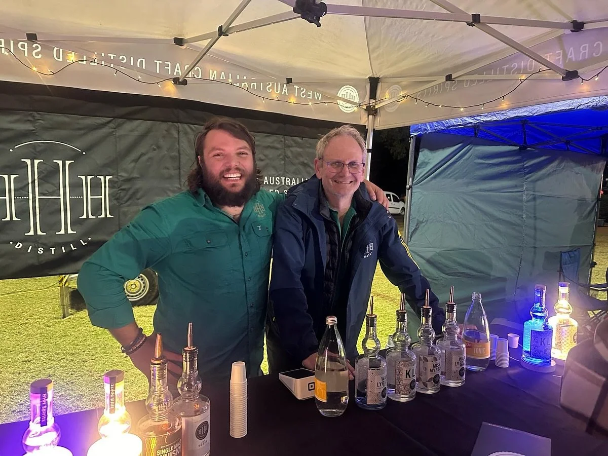 This time last week: boots on, bourbon poured, 🥃 bonfire blazing 🔥 

George and Hilton kept spirits high (literally) at the &lsquo;Boots, Bourbon &amp; Bonfire&rsquo; event at Araluen Estate, with plenty of gin and 🥃 whisky to go around. 

Thanks 