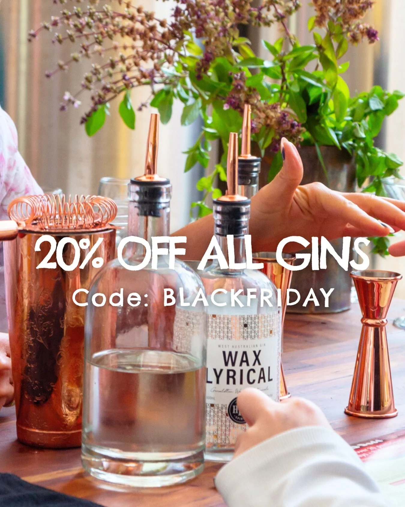 20% off every gin. 🍸 Use code BLACKFRIDAY at checkout. 
👉 Spend $160+ and a genuine leather HHH cap is yours (valued at $45).
👉 https://www.hhhspirits.com.au/buy-online