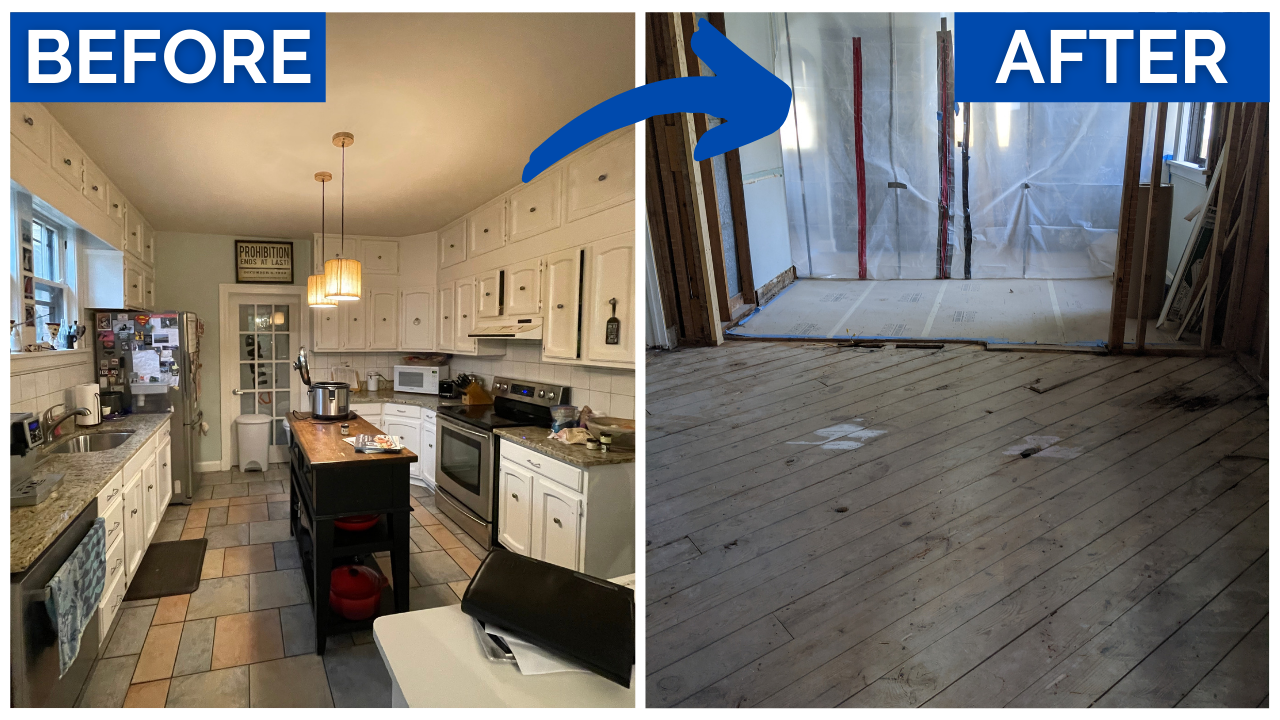 Kitchen in Nashville TN that we needed to demo. Took care of all the aspects of this demolition!