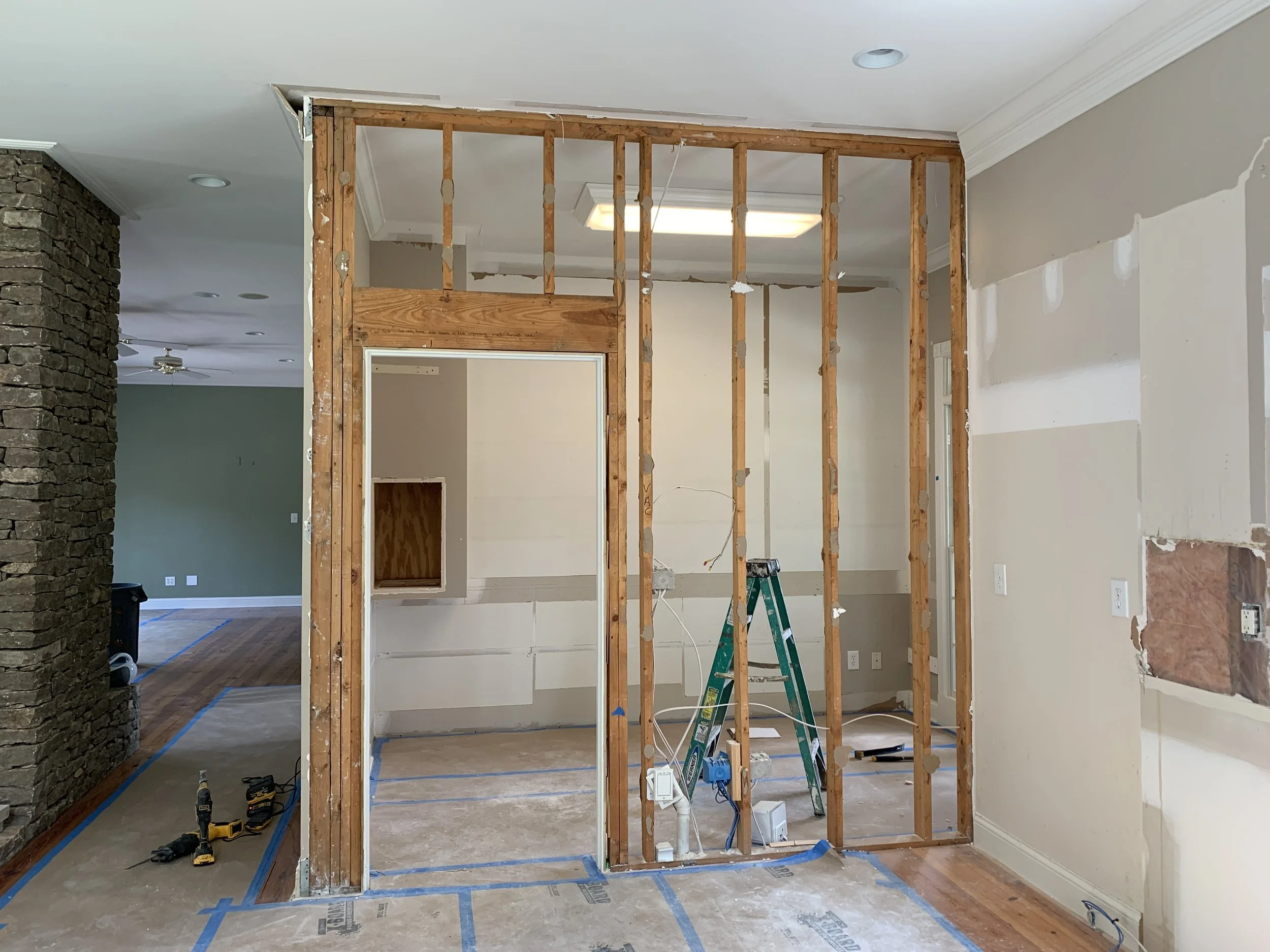 Customers wanted us to demolish a bathroom for them. We were able to do it quickly and efficiently.