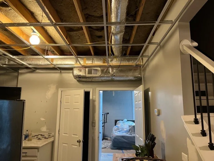 Creative Basement Remodel by Modern Handymen (Ongoing)