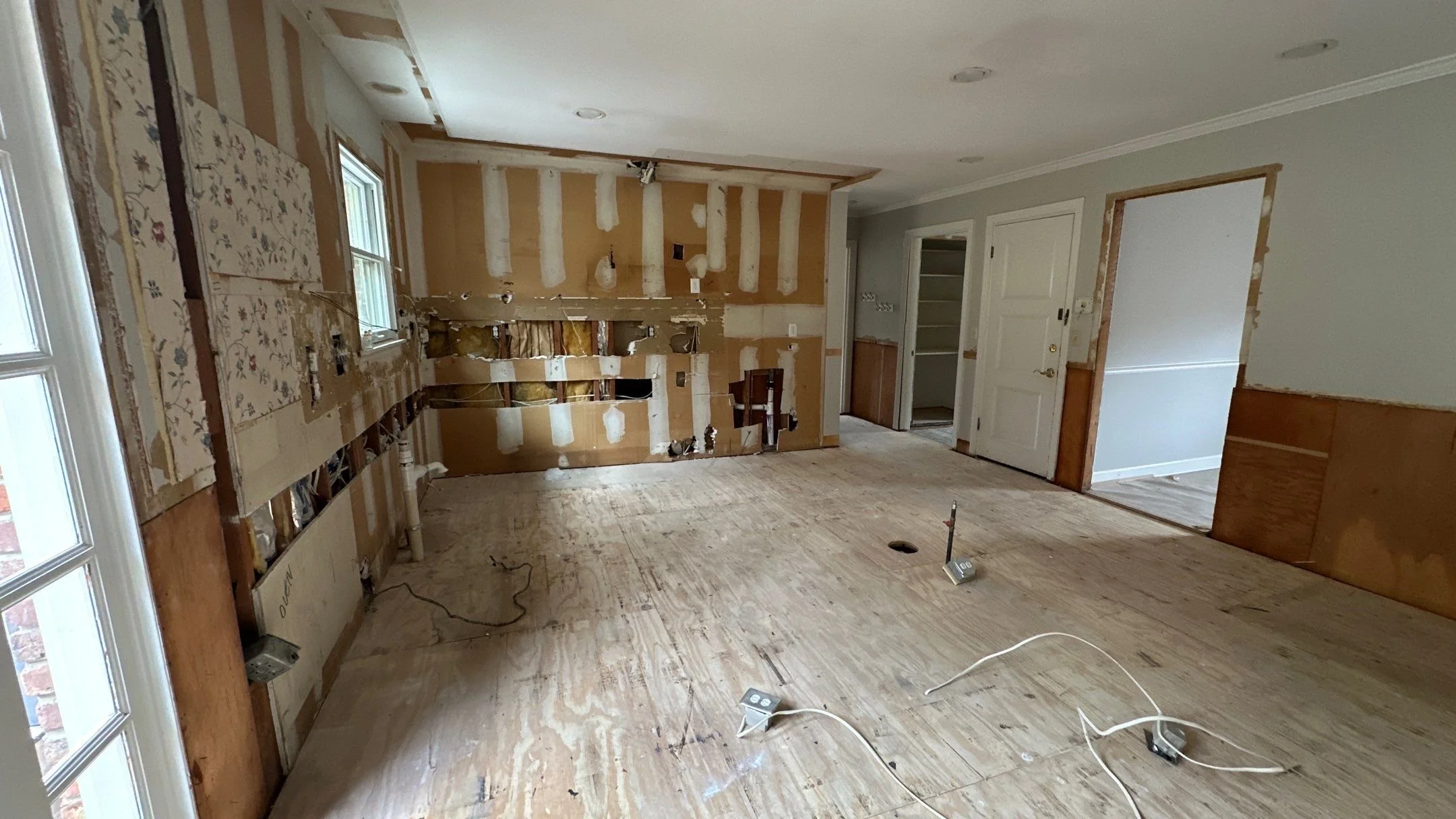 Interior demolition in Nashville, TN, by Modern Handymen (January 2024)