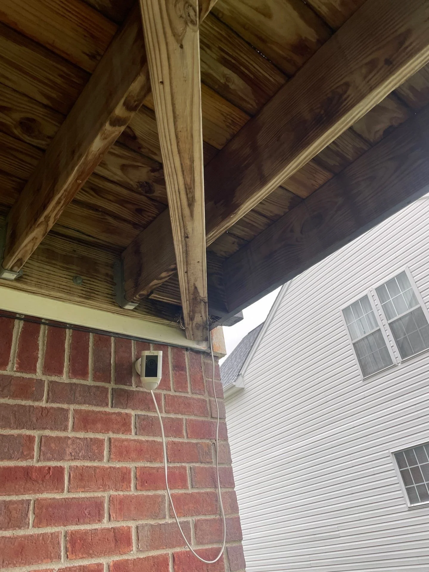 Ledger inspection of a deck by Modern Handymen & Remodel in Nashville, TN