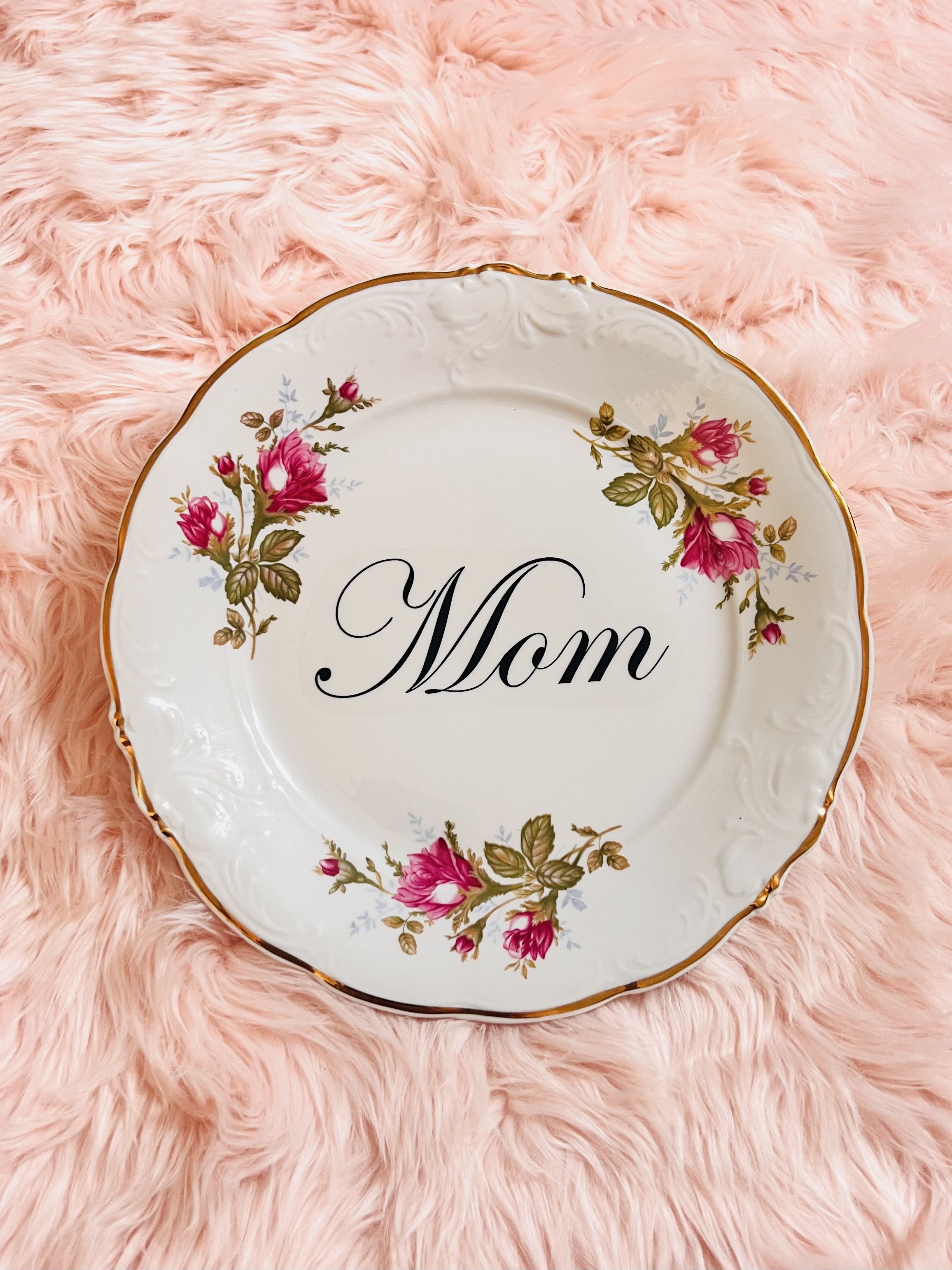Vintage Salad Plate