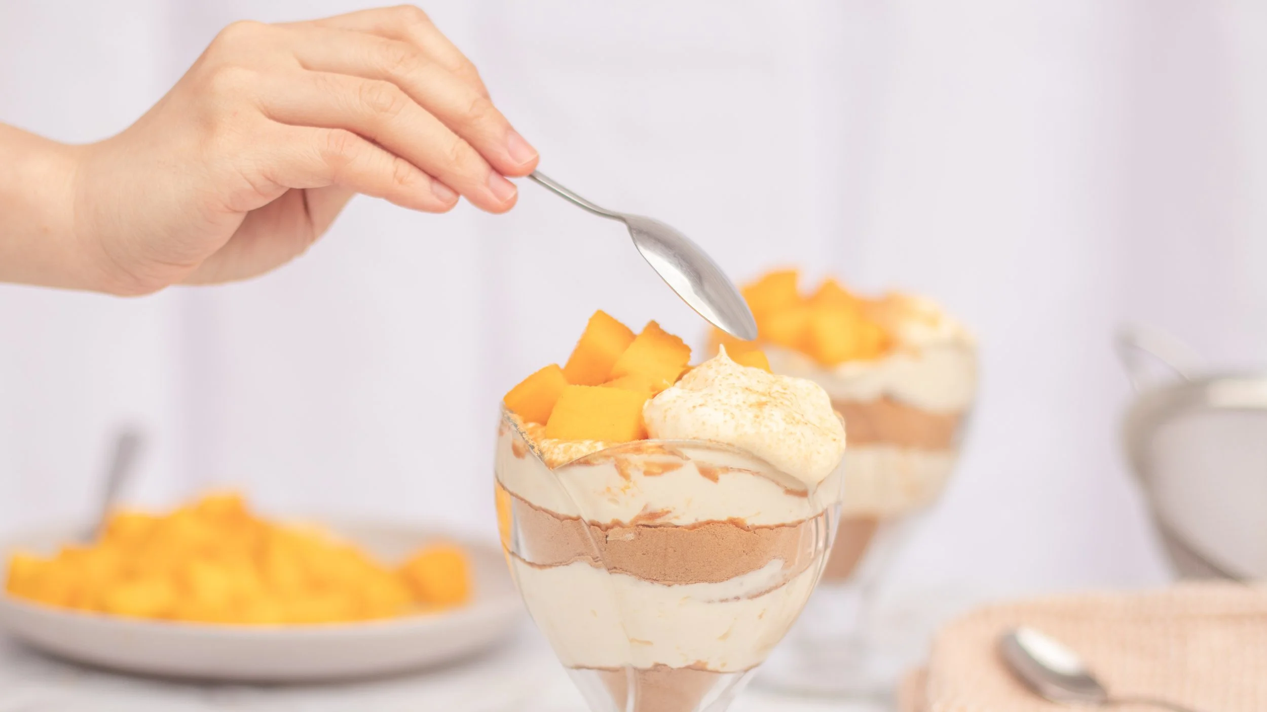 Mango Float in a Cup — Lilac Diaries