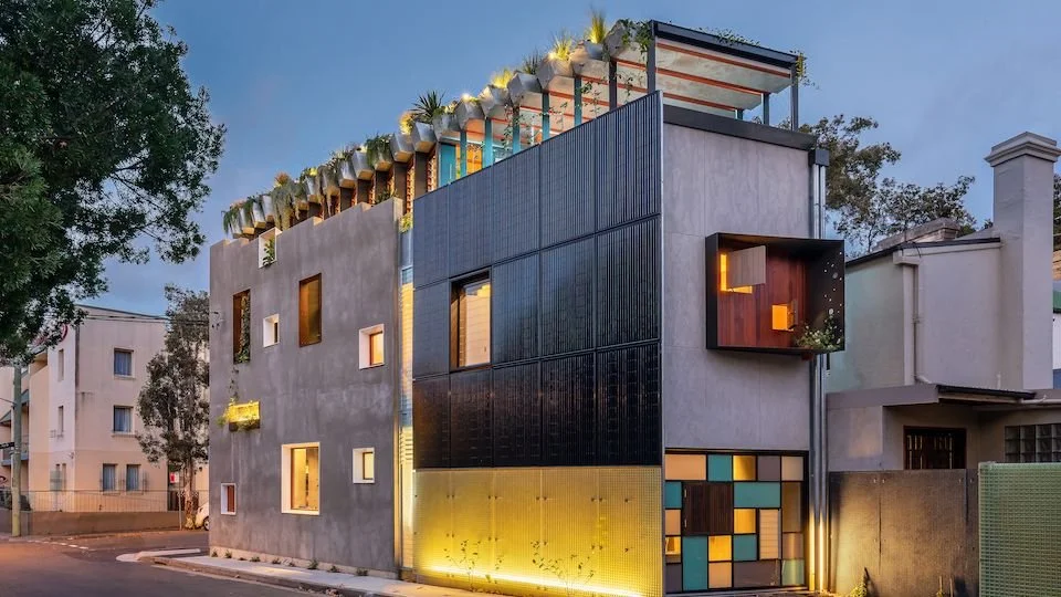 I N S P O 

We love, love, love this project by CplusC&hellip;

In the Welcome to the Jungle House, a former 98sqm shop-top dwelling is transformed into a living system, where aquaponics, rooftop planting, and nutrient cycles connect the home into it