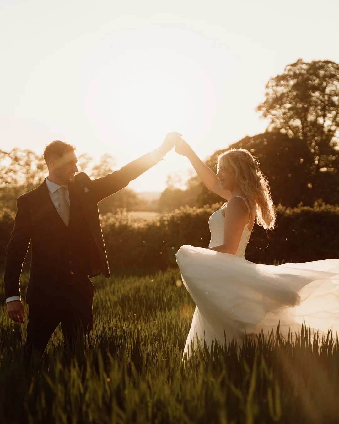 Over the moon to send this gorgeous gallery to Millie and Joe this morning! This was such a beautiful wedding - the sun was out, the rapeseed was out and we had the best golden hour ever. They even did their first dance outside! It was perfect ❤️