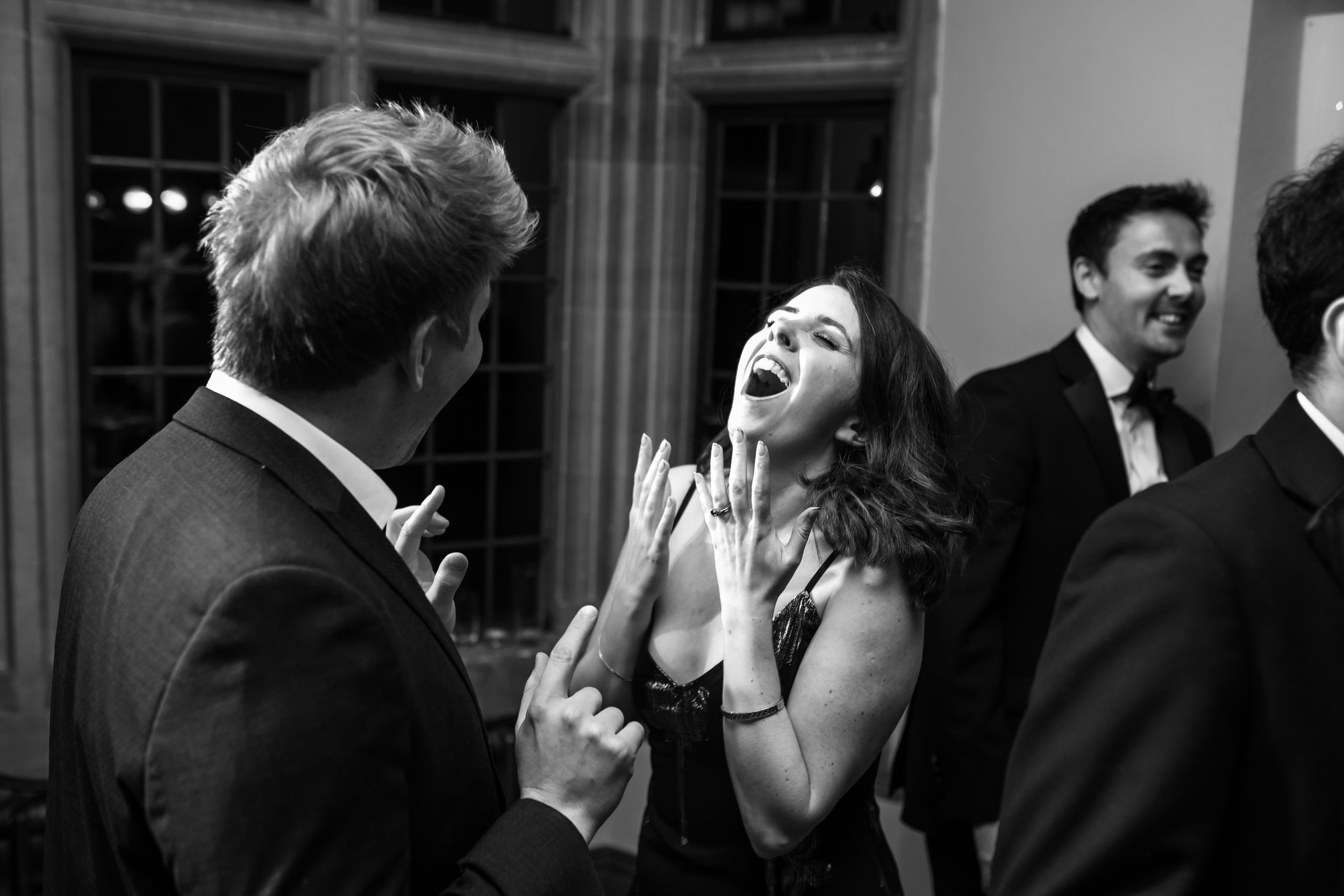 guest dancing dramatically