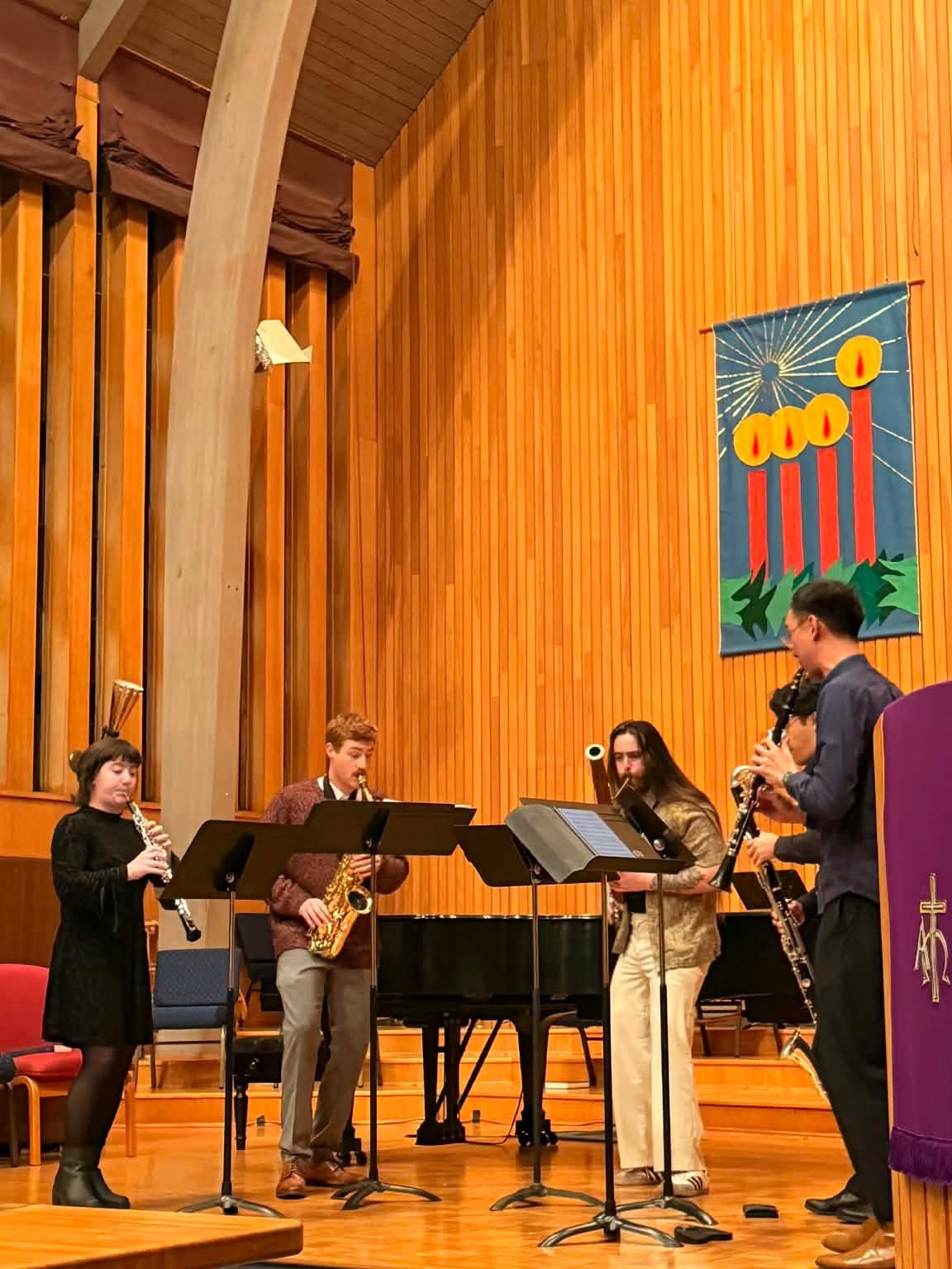 Thank for MTNA Ducks for having us! 

Join us THIS AFTERNOON at the Jazz Station for a set of lovely music for the reed quintet!!

@duckspiano