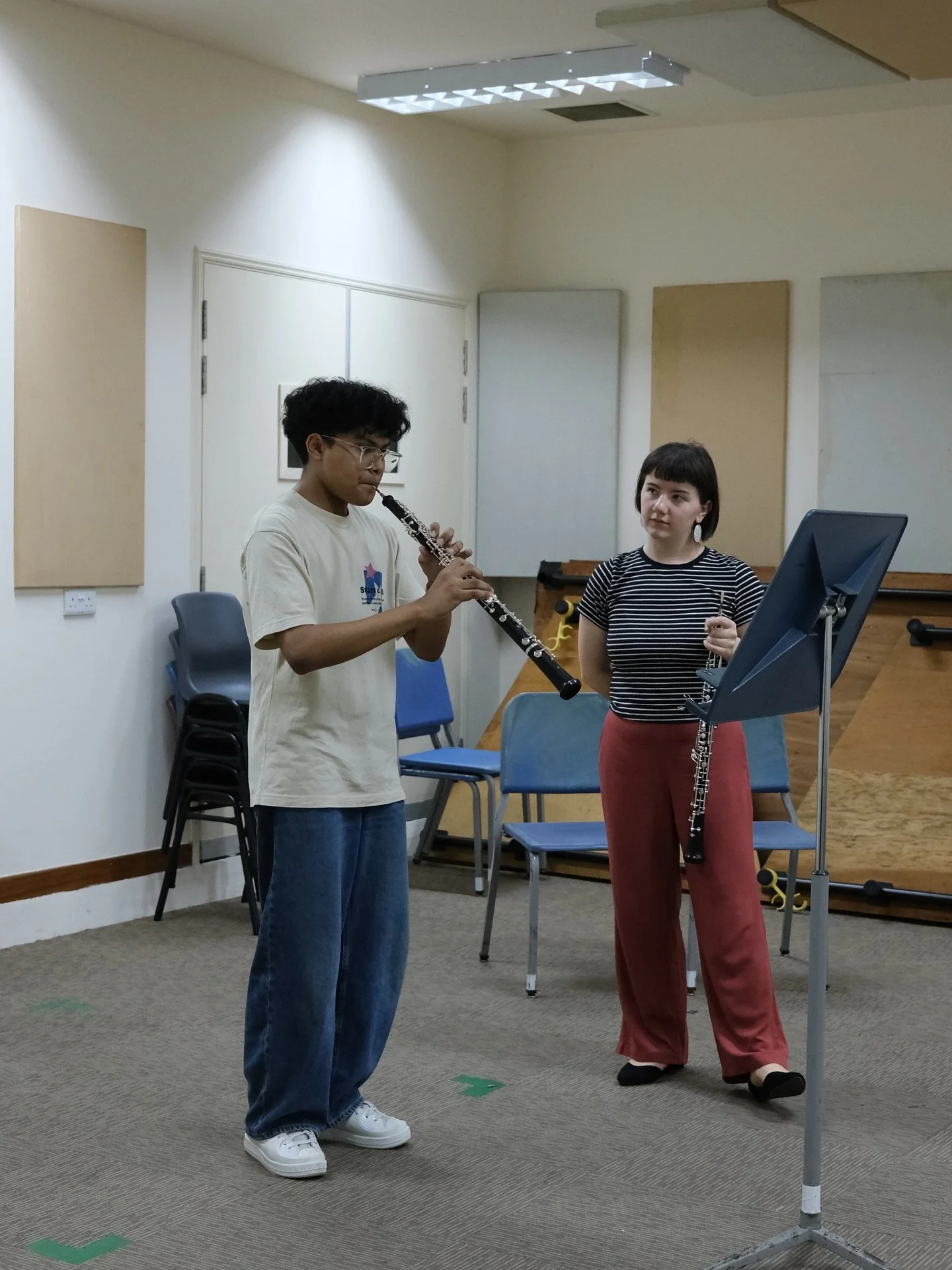 #throwback to some wonderful moments of masterclass during our recent residency with the National Youth Winds, captured by @hahahahasif 📸

#singapore #SAFband #NYW