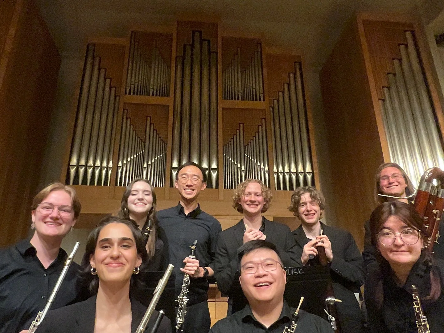 #tb to Brahms 3 with the UOSO, it was lovely working with this group!