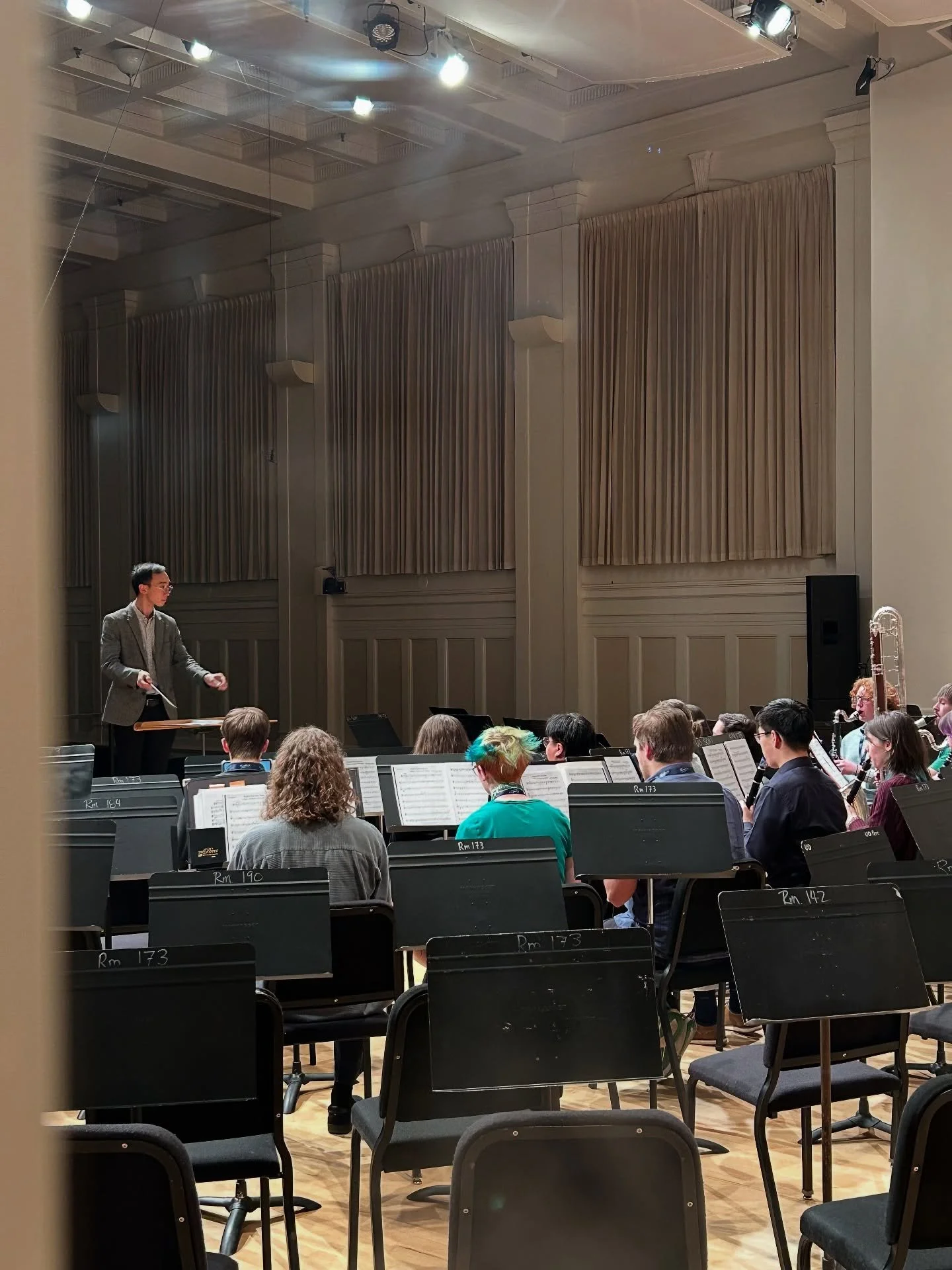 #Throwback to the Oregon Clarinet Symposium 2025- always a busy but exciting time. So glad that the events ran smoothly with the great help of the clarinet studio. Also got to meet artist and entrepreneur Seunghee Lee, and Lawrie Bloom again! Thanks 