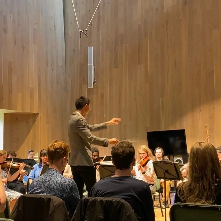 Many firsts this week- first time conducting an extended orchestra and jazz band, in a full 50 minute symphony. I&rsquo;ve learnt so much in the process. Very grateful to Jordan Brant for having me conduct your masters thesis recital, and the amazing