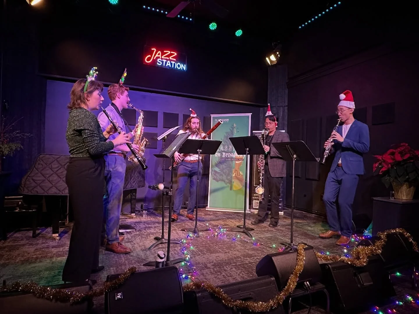 Still elated from our performance last week at the @jazzstationeugene🎄✨

Thank you to @wonkakkim and Classical on Broadway for having us again. It&rsquo;s always a treat for us🤩

We have more to share with you all from our December engagements, but