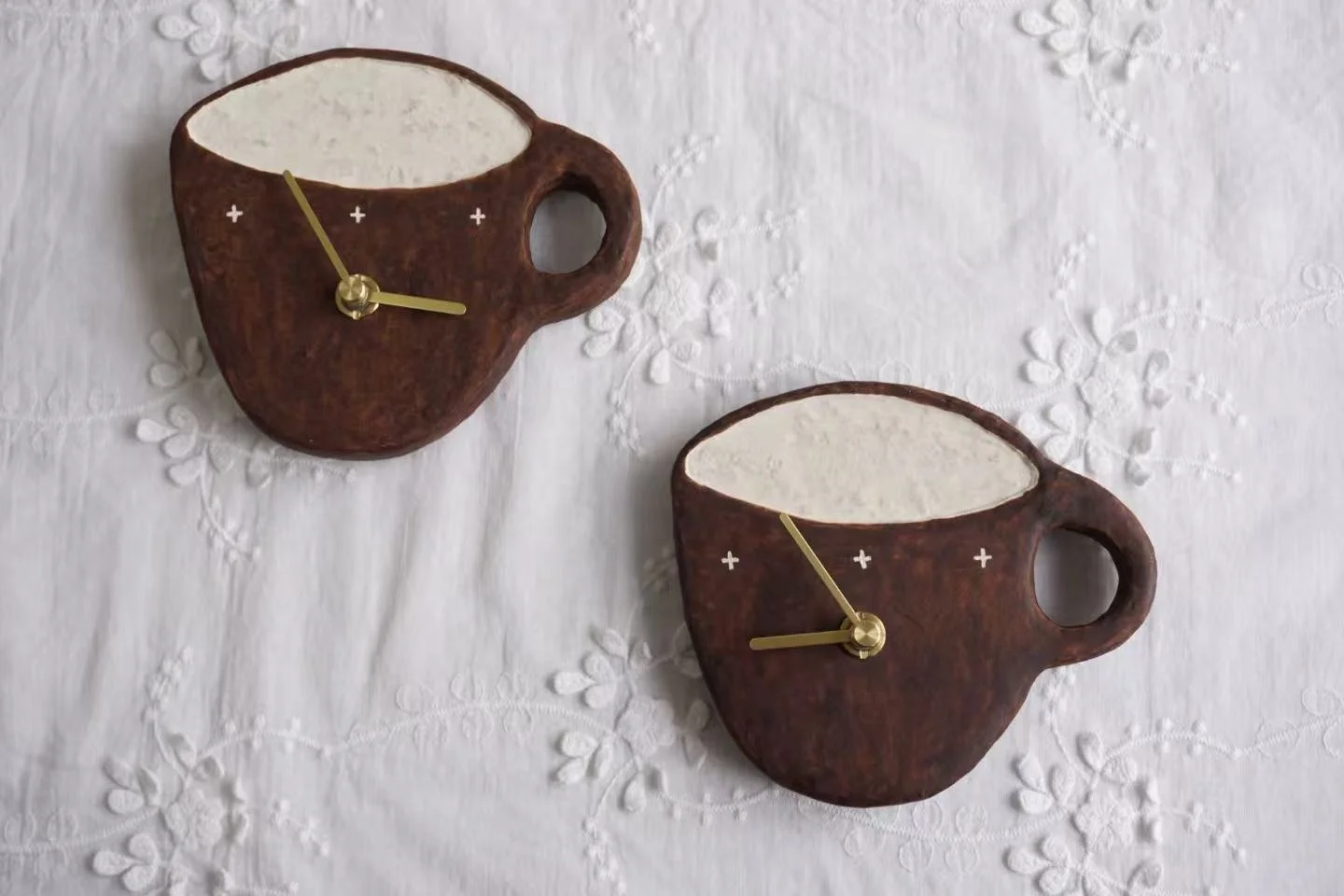 Coffee Cup Clock 「咖啡杯挂钟」by Le Coin Étincelant 闪闪小角落