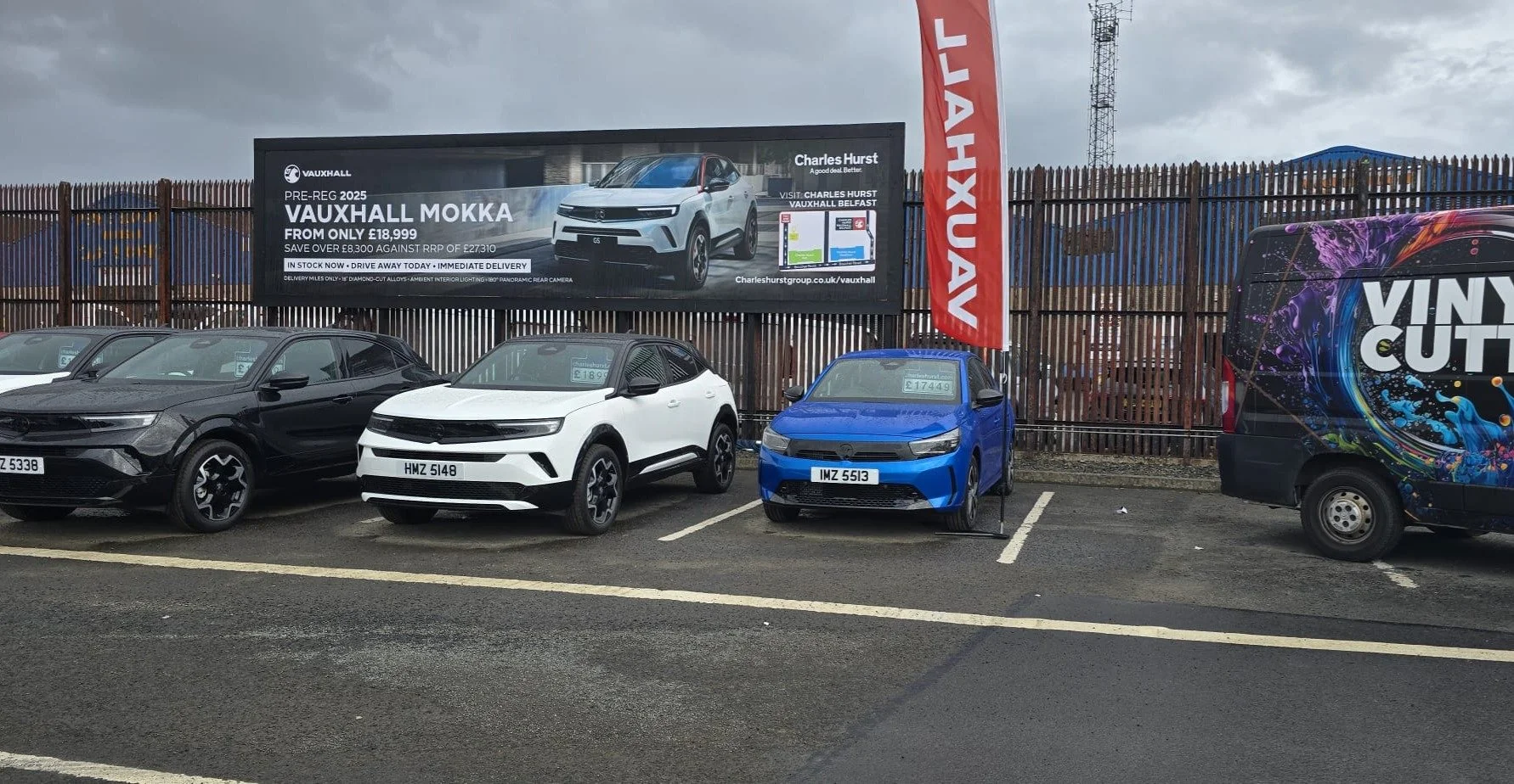 ⭐Vauxhall Billboard & Placement Graphics⭐
💬 Contact us for a quote or a chat
📧 sales@vinylcutts.com
☎️ 02890 025787