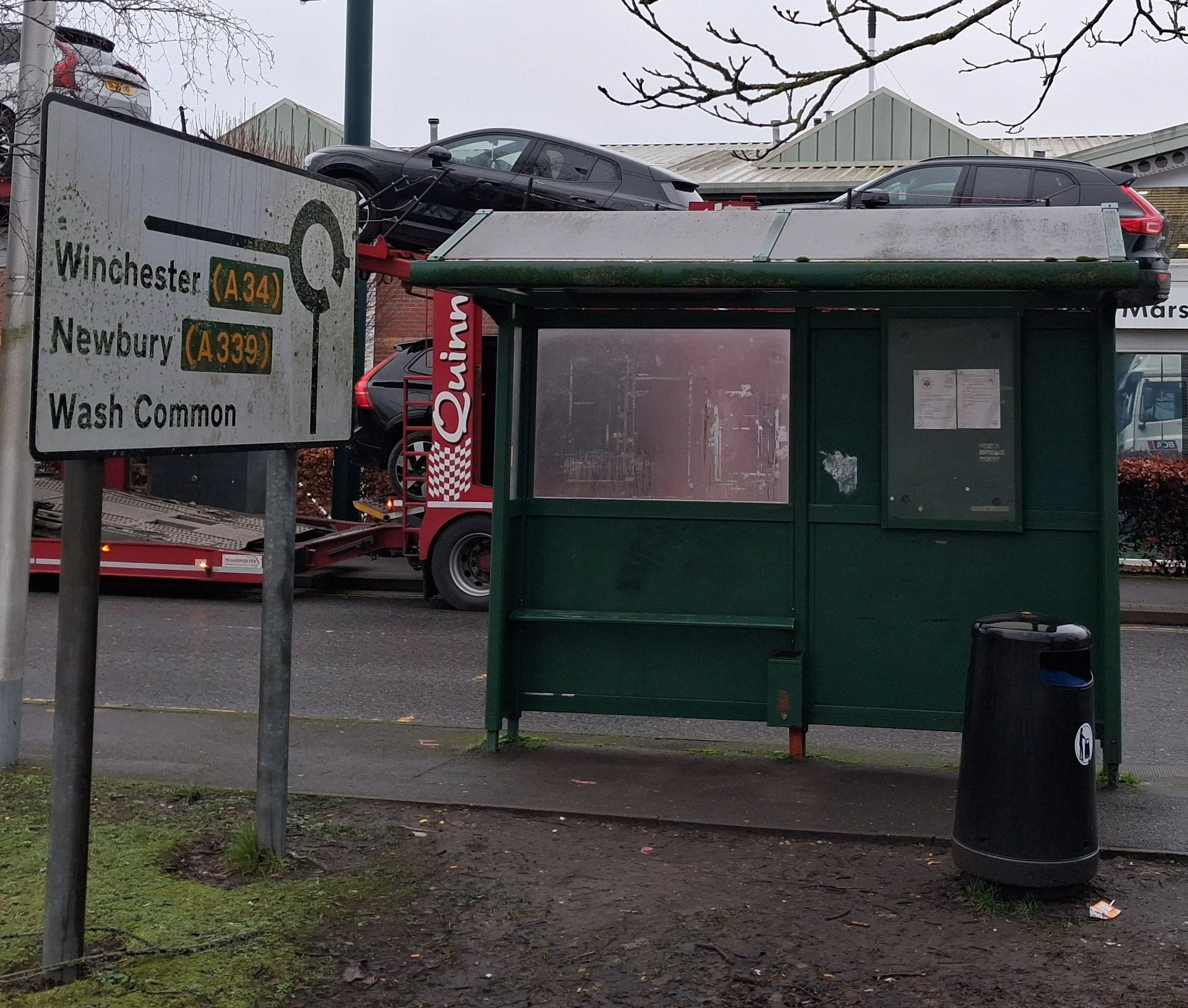 Greenham Bus Stop Improvements