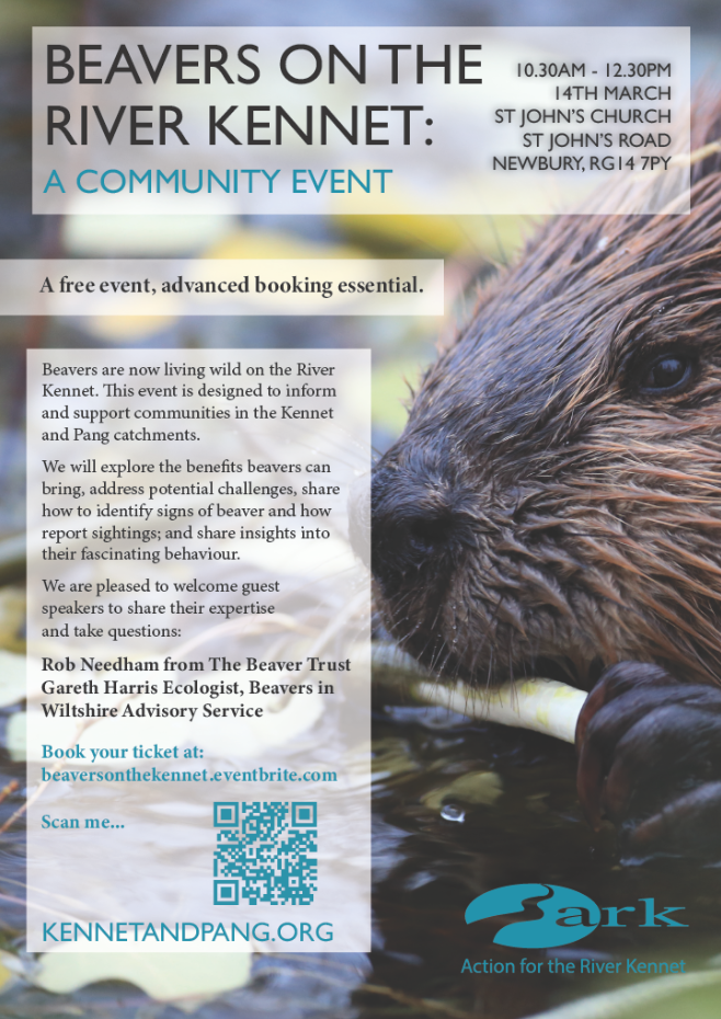 Beavers on the River Kennet Talk - A Community Event