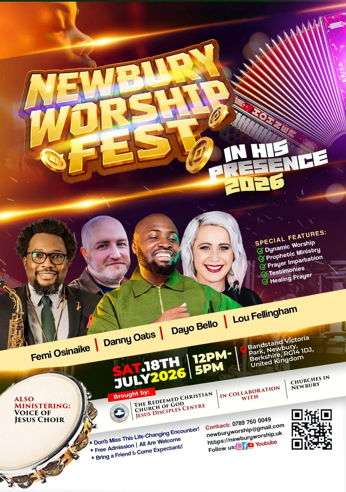 Newbury Worship Fest 18th July