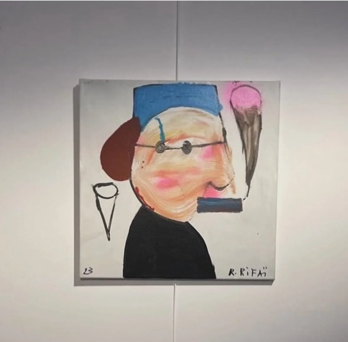“Darwich Ice Cream ” 2023
Acrylic on Canvas
50 x 50 cm