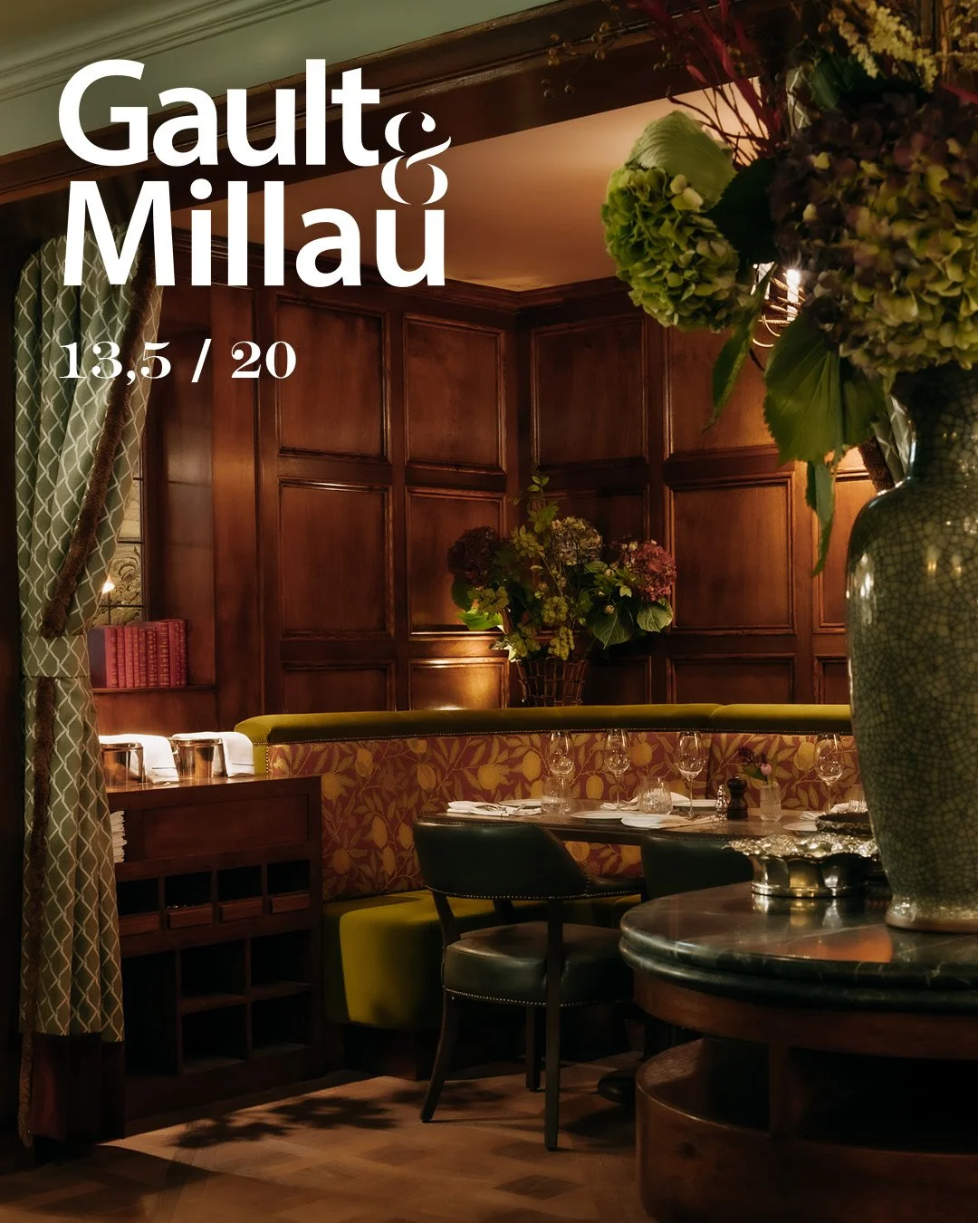 We&rsquo;re proud to share that Williams Farmhouse has been included in the new @gaultmillaunederland guide, with a beautiful 13.5/20 for our British countryside farmhouse in the heart of Amsterdam.

Thank you to our team in the kitchen and on the fl