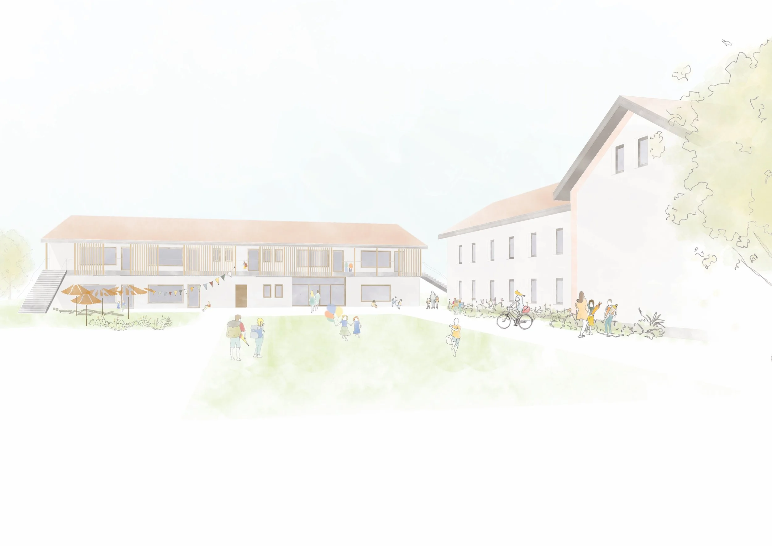 Neues Dorfzentrum Oberneukirchen