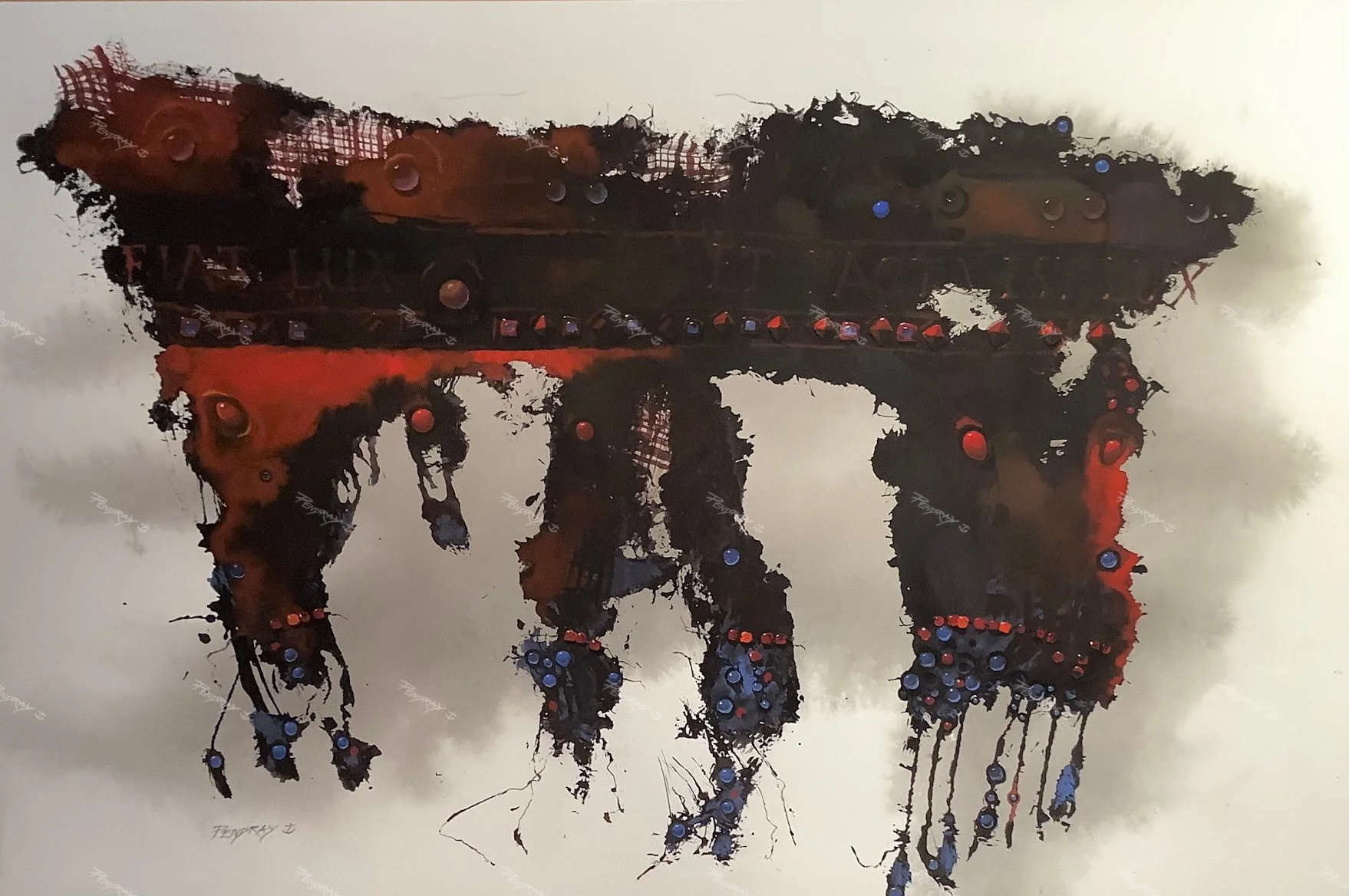 Cloth Remnants (Gouache 50x35cm)