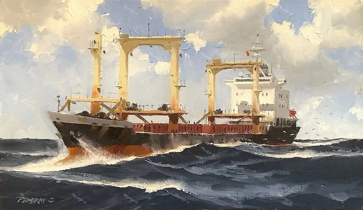 Cargo (Oil 50x35cm)