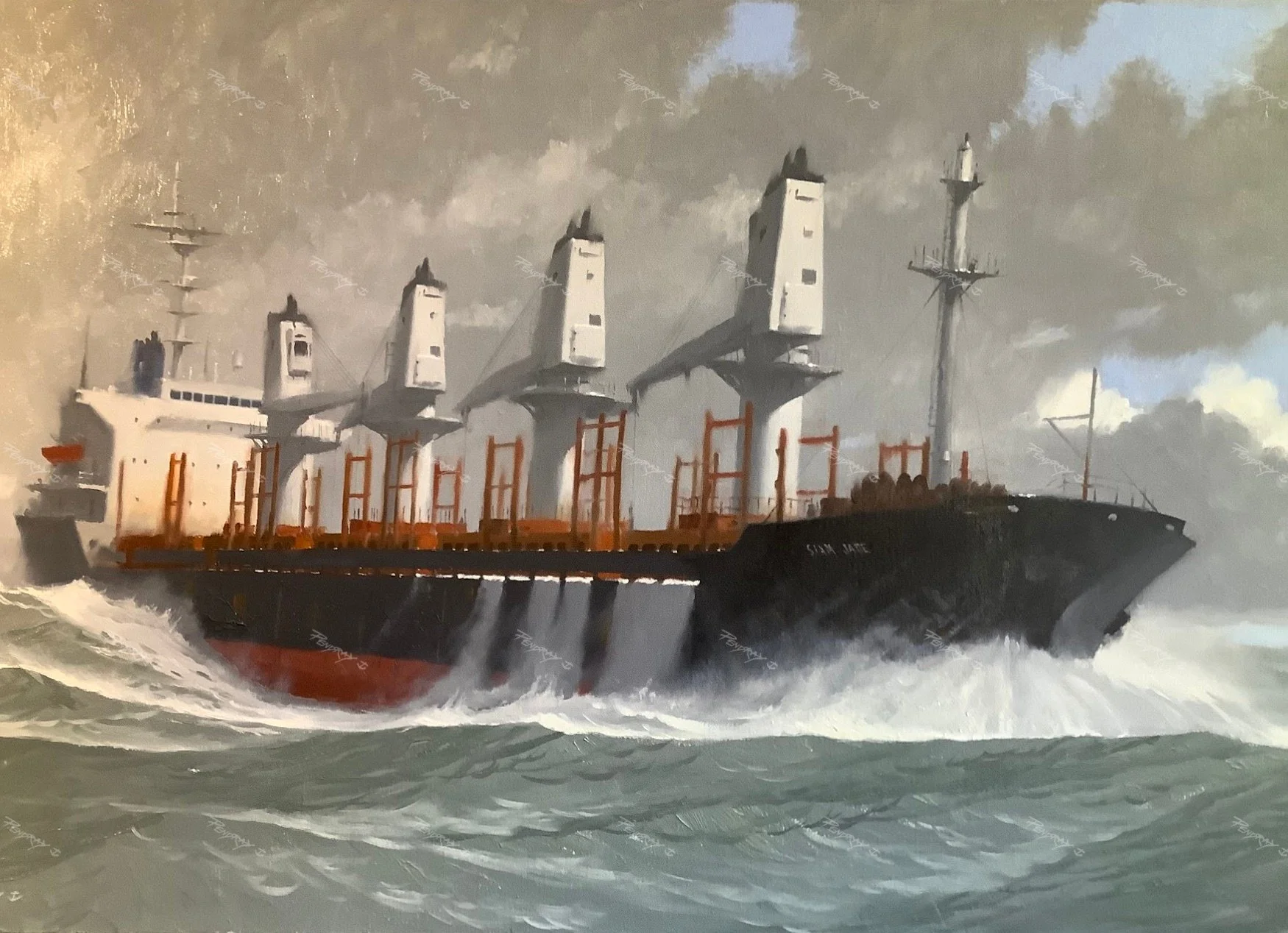 Siam Jade (Oil 100x65cm)