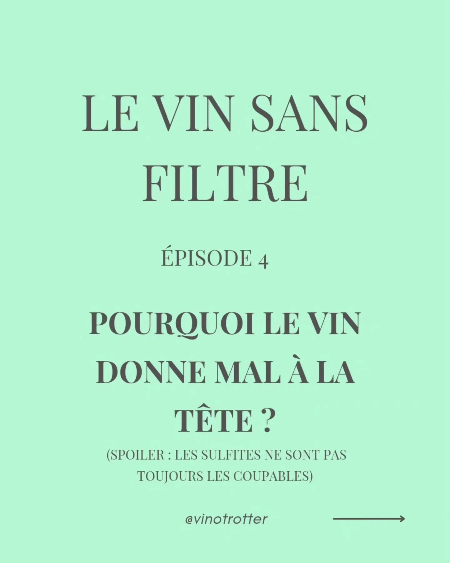 "C'est s&ucirc;rement les sulfites..." 

Mais est-ce vraiment le vin rouge qui te donne mal &agrave; la t&ecirc;te ? 

⚠️ Spoiler : le lien entre vin et migraine est plus complexe qu'on croit.
⚠️ Entre alcool, histamines, hydratation, quali
