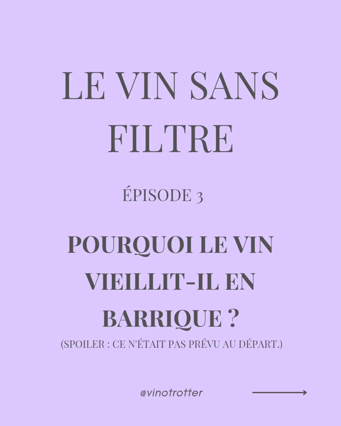 &Agrave; la base, on mettait le vin en f&ucirc;t parce que c'&eacute;tait pratique. Plus solide qu'une amphore, plus l&eacute;ger sur les routes. 

Puis on remarqu&eacute; que le vin changeait... et qu'on aimait &ccedil;a. 

Le bois est devenu un cho