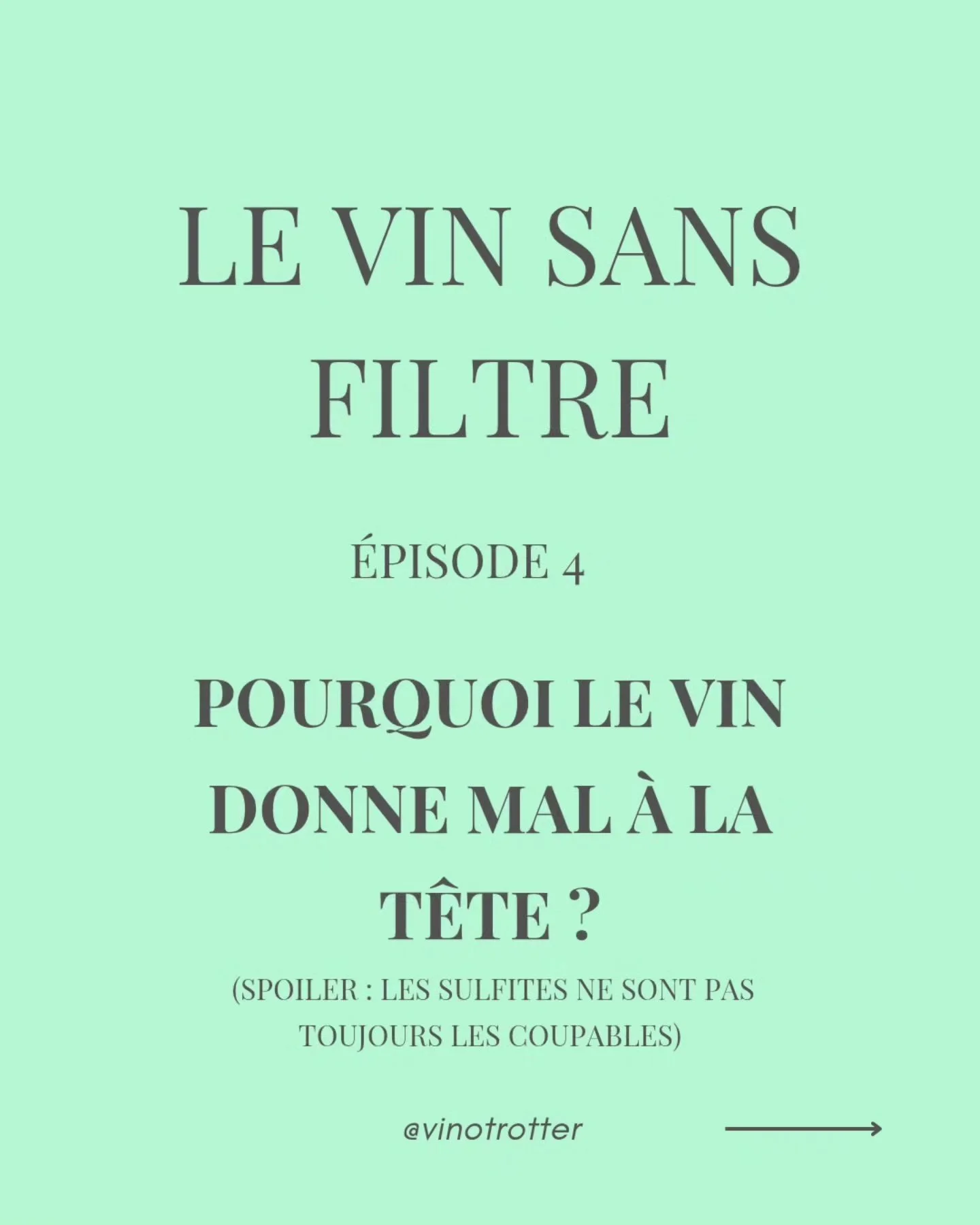 "C'est s&ucirc;rement les sulfites..." 

Mais est-ce vraiment le vin rouge qui te donne mal &agrave; la t&ecirc;te ? 

⚠️ Spoiler : le lien entre vin et migraine est plus complexe qu'on croit.
⚠️ Entre alcool, histamines, hydratation, quali