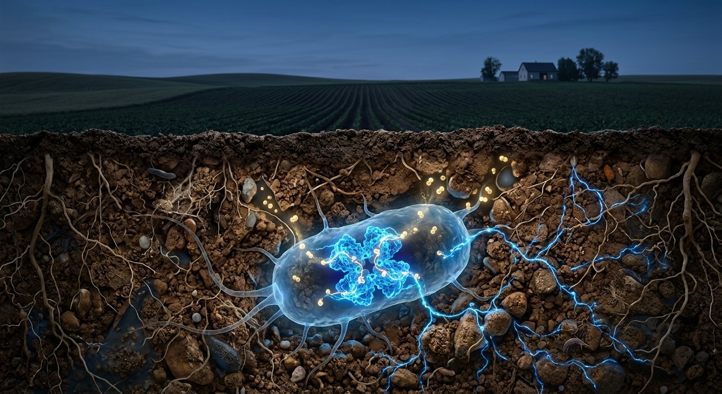🔋 The Soil Under Your Boots Is Making Its Own Electricity — Here's Why That Matters to Growers