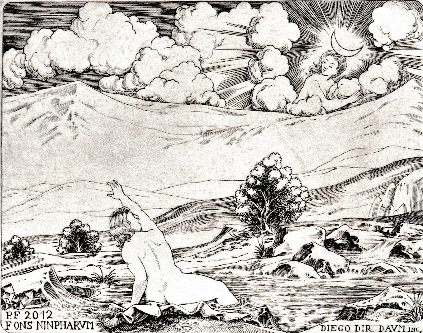 PF 2012. Bulino su rame, mm 119x94