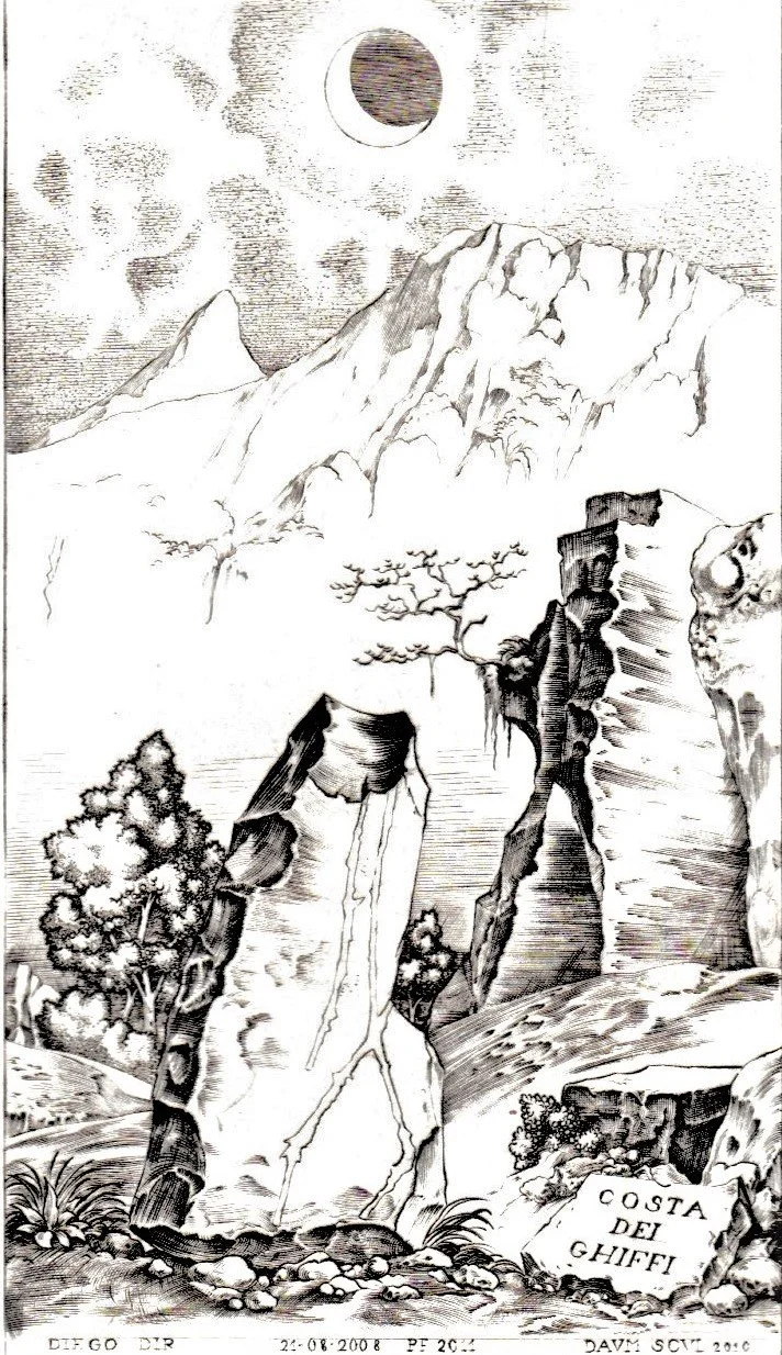 PF 2011. Bulino su rame, mm 63x110