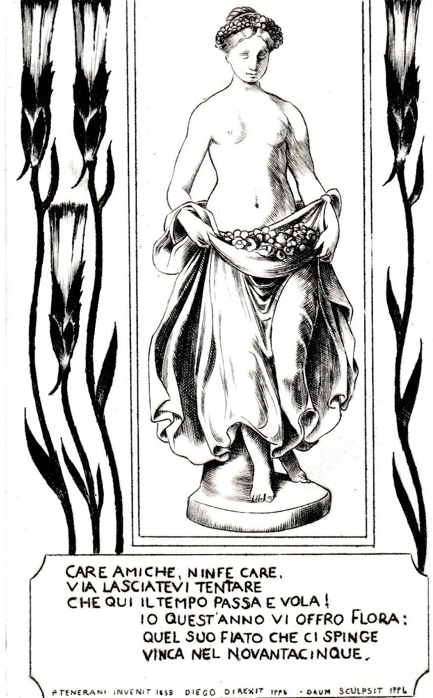 PF 1994. Bulino su rame, mm 75x124