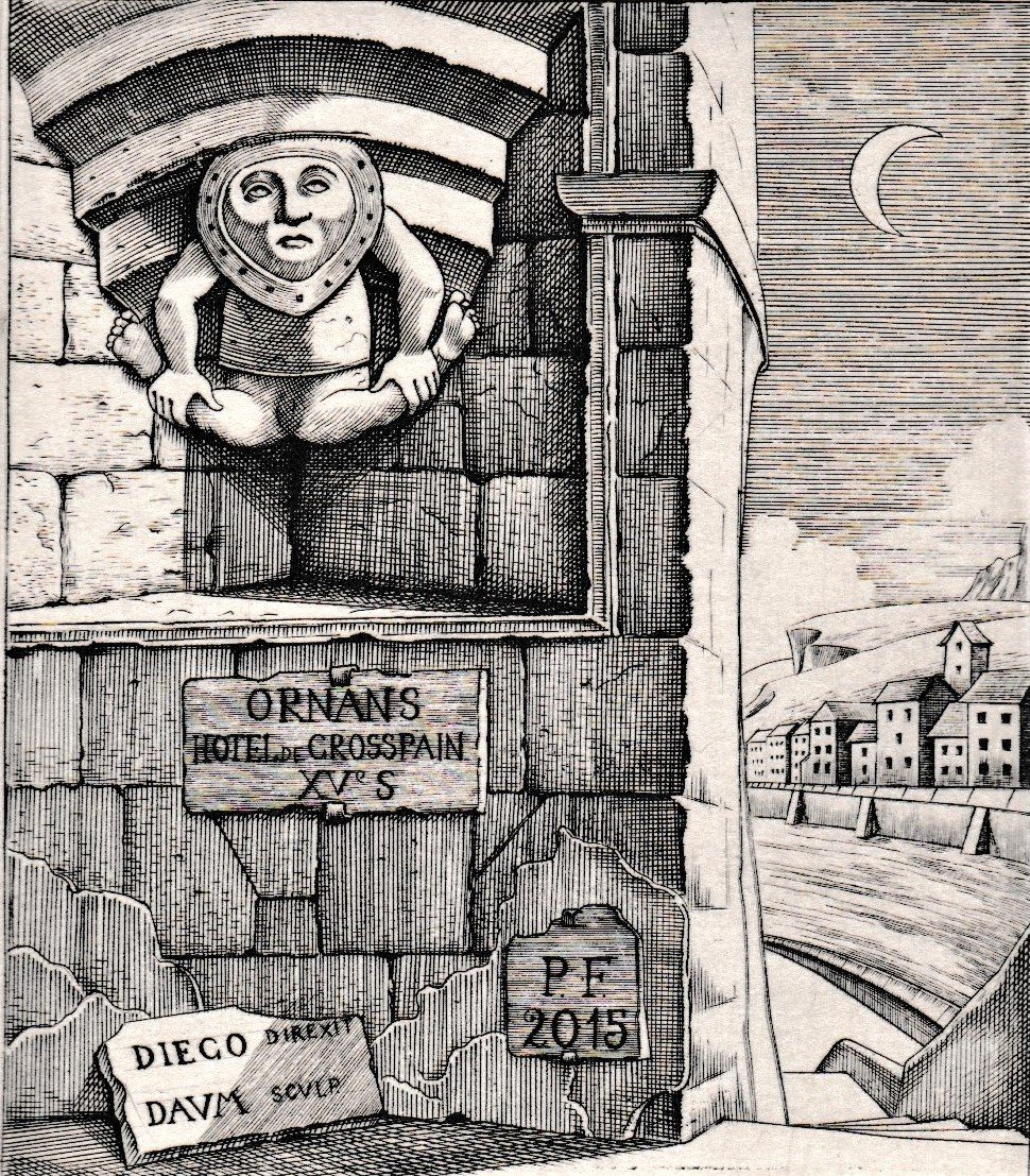 PF 2015. Bulino su rame, mm 84x97